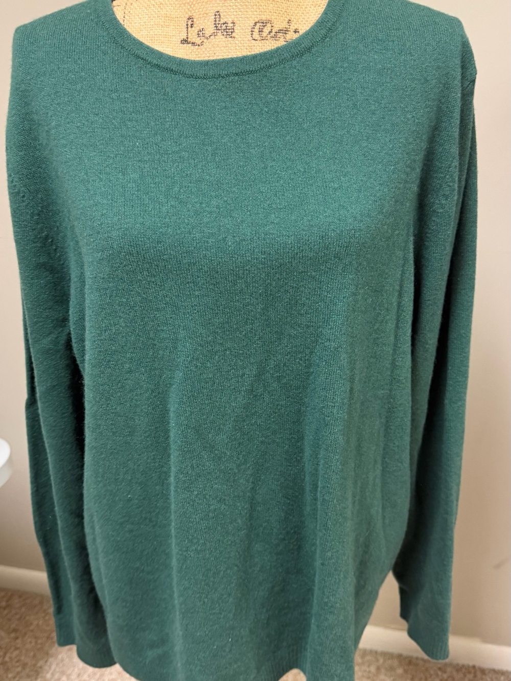 L.L. Bean Teal Crewneck Sweater